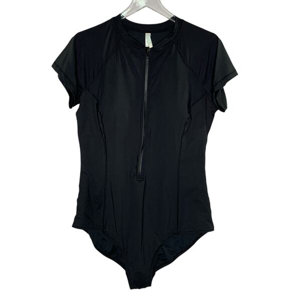 Sea Level Australia US14 Eco Essentials One Piece Swimsuit Black Modest - Picture 1 of 10